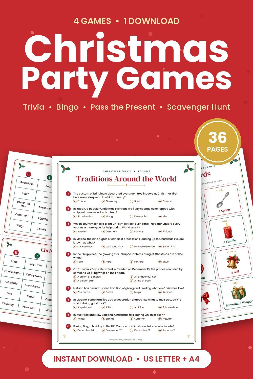 4 Fun Christmas Party Games That Get Everyone Playing